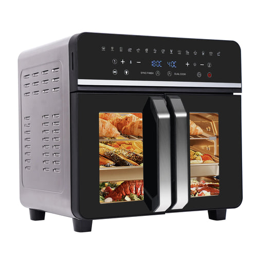 Dual Zone Hot Air Fryer – 23L Oven with 2200W Power