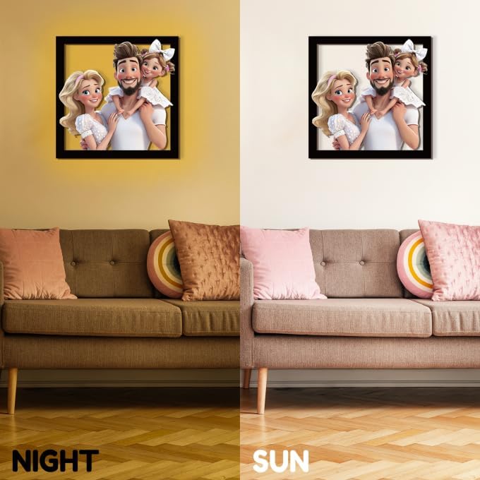 Personalized Cartoon Photo Frames Romantic Home Decor