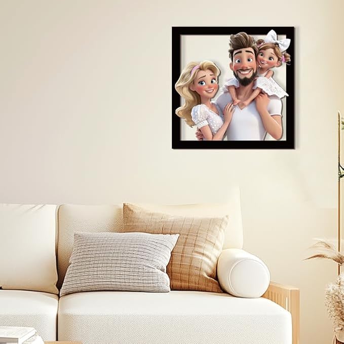 Personalized Cartoon Photo Frames Romantic Home Decor