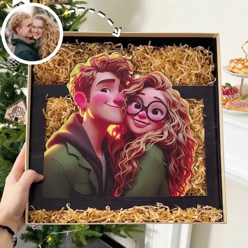 Personalized Cartoon Photo Frames Romantic Home Decor