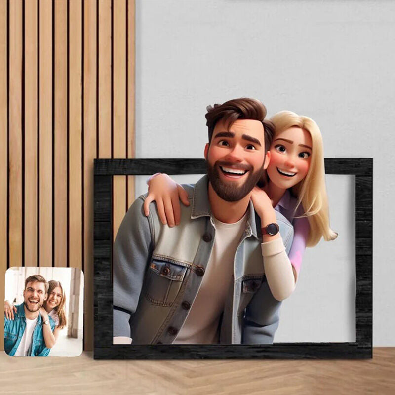 Personalized Cartoon Photo Frames Romantic Home Decor