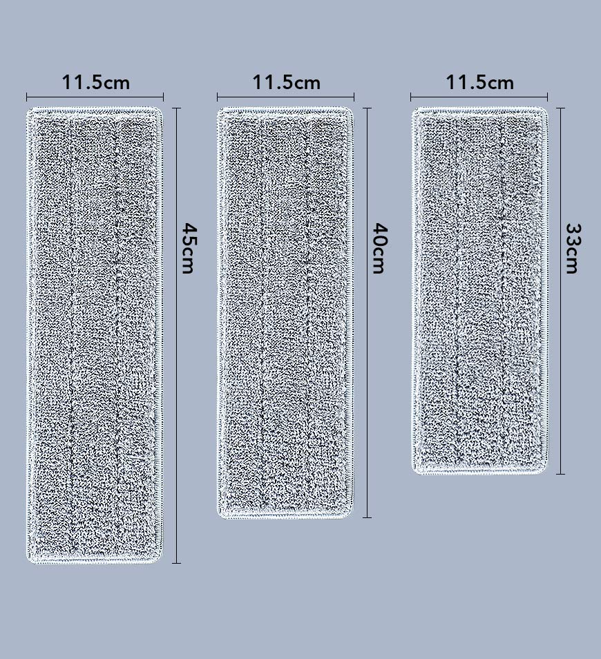 Tampons de Vadrouille Plate en Microfibre Z188