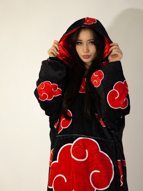 Akatsuki Blanket Hoodie - Naruto