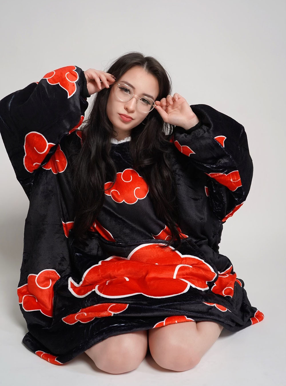 Akatsuki Blanket Hoodie - Naruto